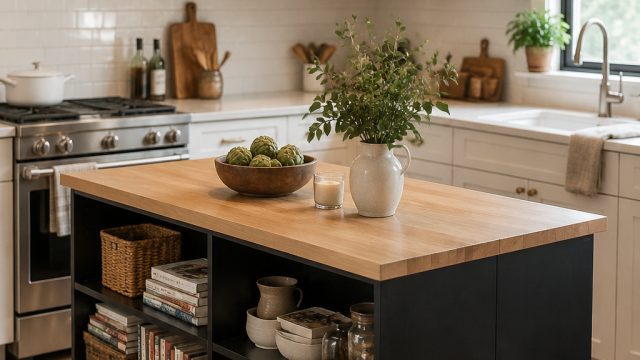 Transforming IKEA's BILLY Into a Chic Kitchen Island on a Budget