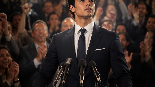 Unexpected Fame: The Rise of the 'Hot Podium Guy' Amid Political Chaos | 77neko 