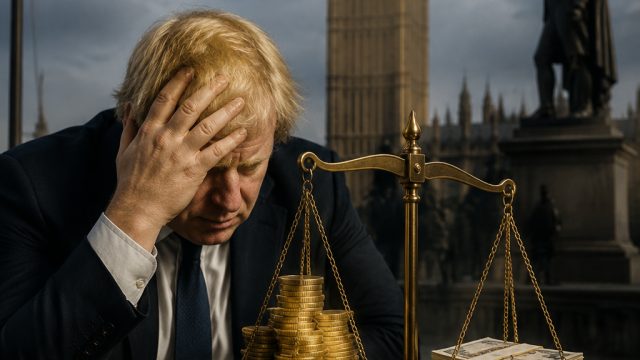 The UK's Financial Strain: Political Leadership and Global Obligations