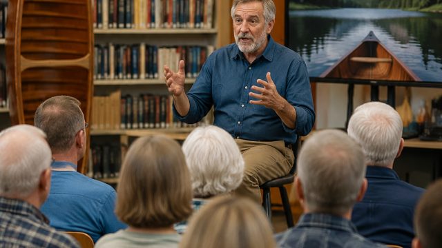 Community Shares Inspiring Paddling Tales at Local Library Event
