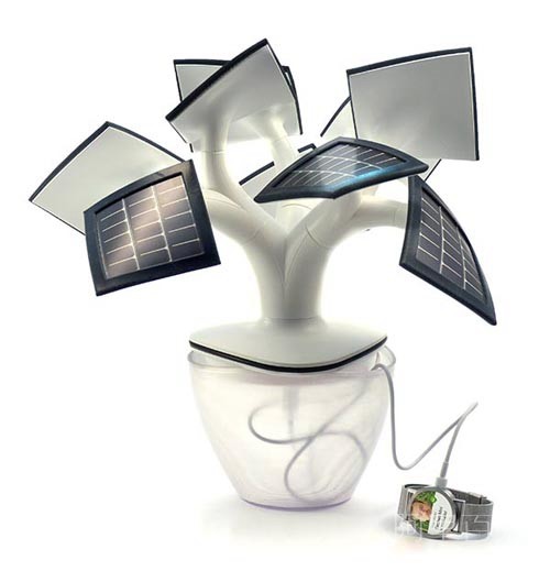 Charging tree, which can be charged and illuminated, practical and beautiful--top emoticon